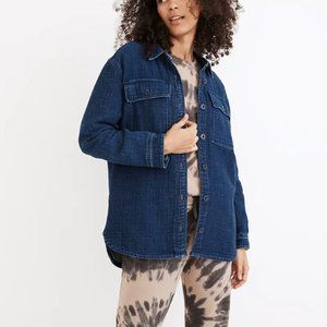 Madewell Double-Weave Denim Shirt-Jacket